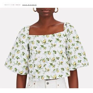 FAITHFULL THE BRAND Women's Floral Crop Top‎ Size 10 Multicolor